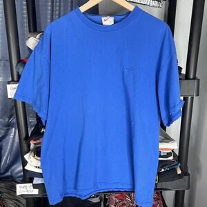 vintage faded blue oversized nike essential tee xl